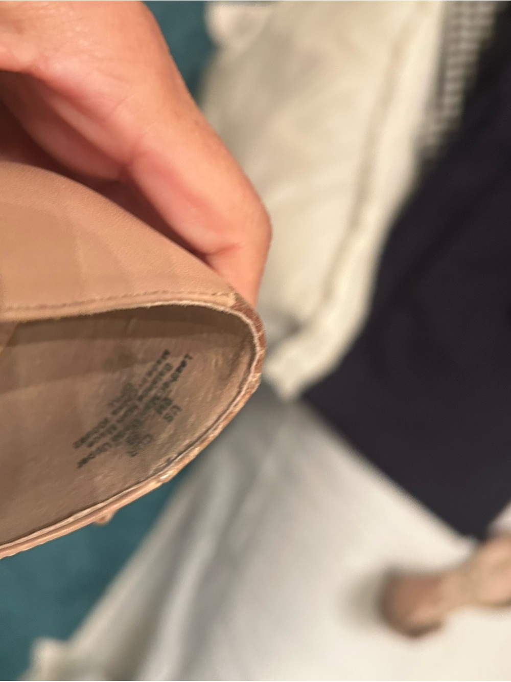 Sam Edelman Women's Nude Pointed D'Orsay heels sz 9 - Picture 4 of 4